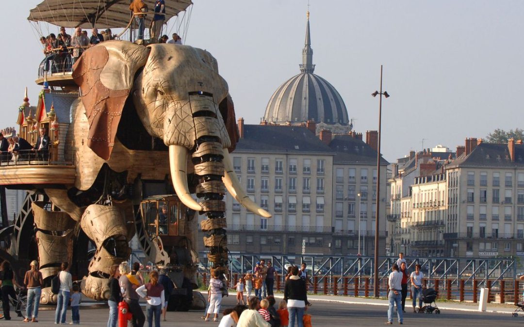 Visite des machines de l&rsquo;île à Nantes