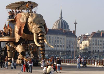 Visite des machines de l&rsquo;île à Nantes